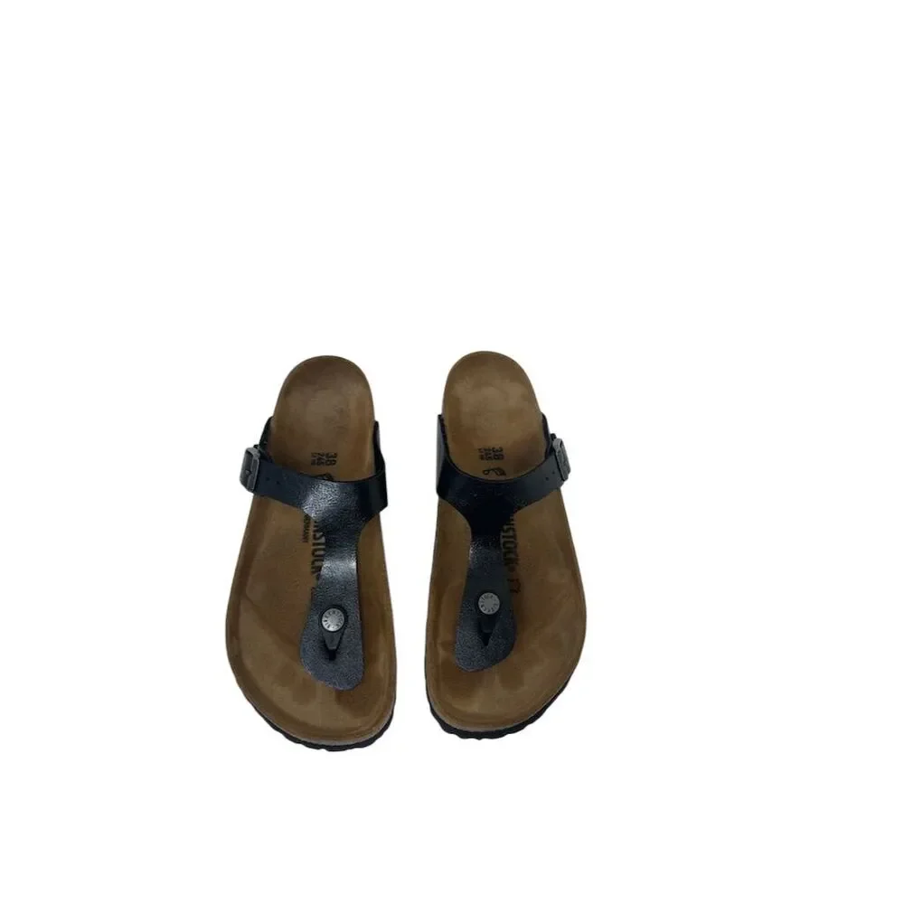 Birkenstock Gizeh Women's Thong Sandals Blue Size 38 - Picture 2 of 11
